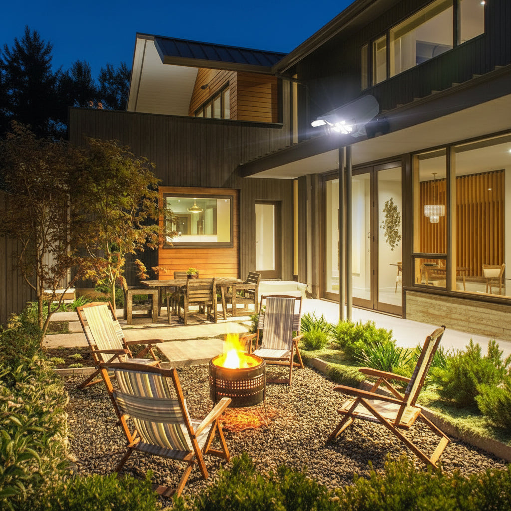 Solar Garden Lights with Motion Sensor, Outdoor Solar Light, Motion Activated Light for Pools and Lawns, Solar Lighting_01