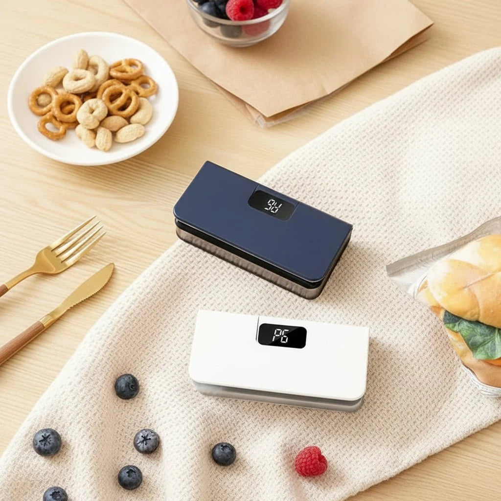 Heat Sealer for Bags, Rechargeable Mini Bag Sealer for Food, Food Bag Sealer for Kitchen and Travel, Kitchen Gadgets_04