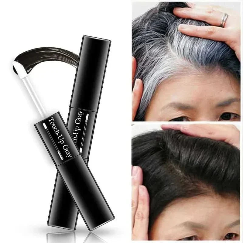 Hair Dye Brush with Comb, 2 in 1 Root Touch Up for Grey Hair Coverage