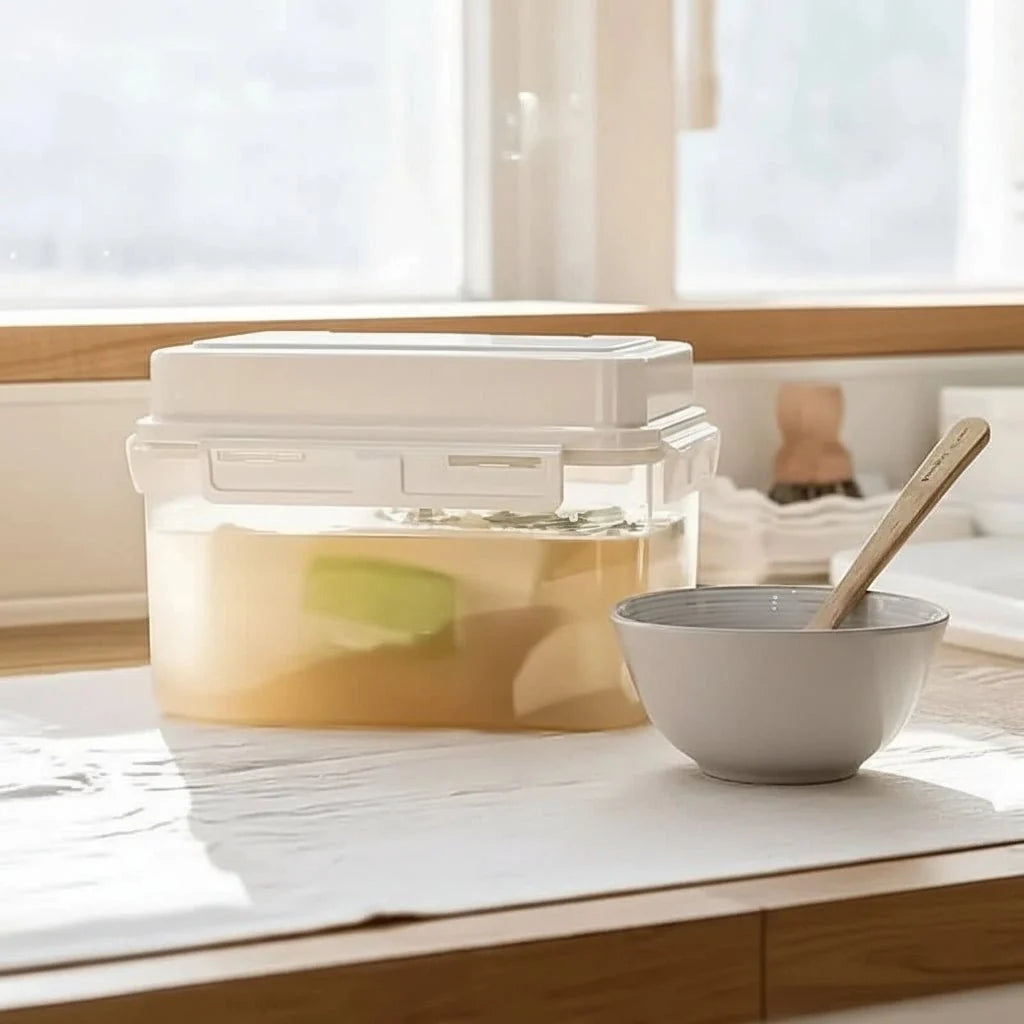 Pickling Jar with Press