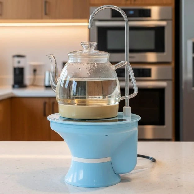 Electric Kettles with Pump Dispenser, Small Table Kettle, Hot Water Dispenser for Tea and Coffee_00