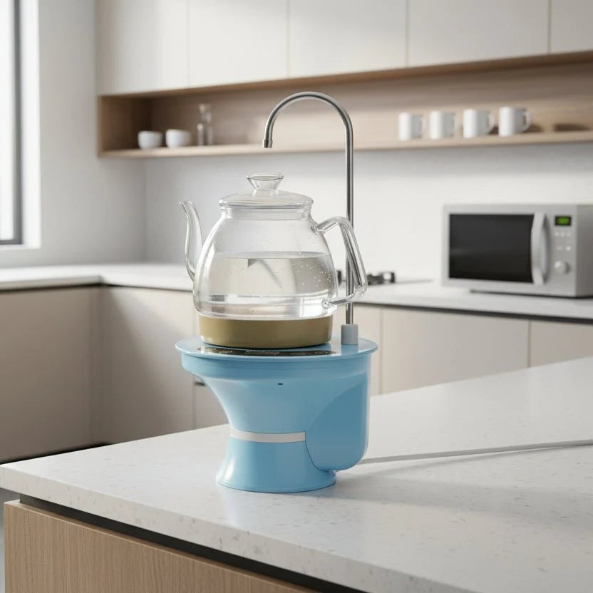 Electric Kettles with Pump Dispenser, Small Table Kettle, Hot Water Dispenser for Tea and Coffee_02