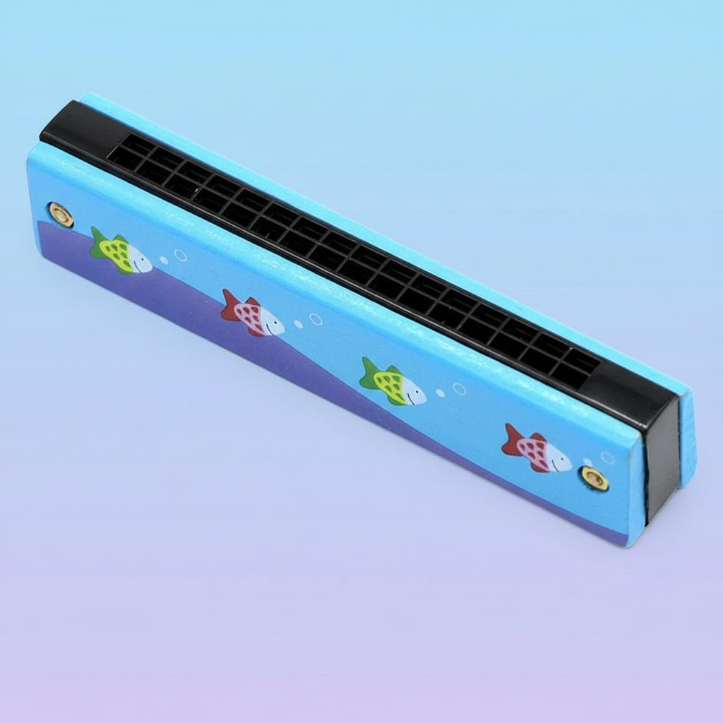 Beginner Harmonica for Kids, Children's Wooden Harmonica, Mini Harmonica for Children Aged 3 and Up, Wooden Musical Toy_07
