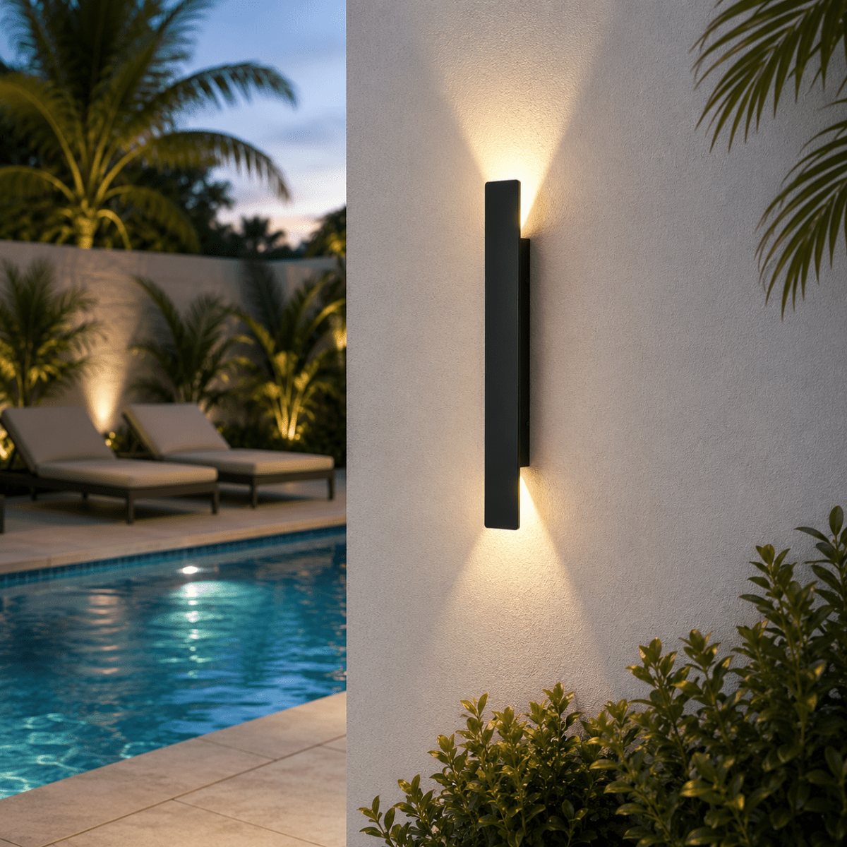LED Wall Lights Indoor, Outdoor Wall Light for Garden, Exterior Wall Light, Hallway Light and Outdoor Lighting_02