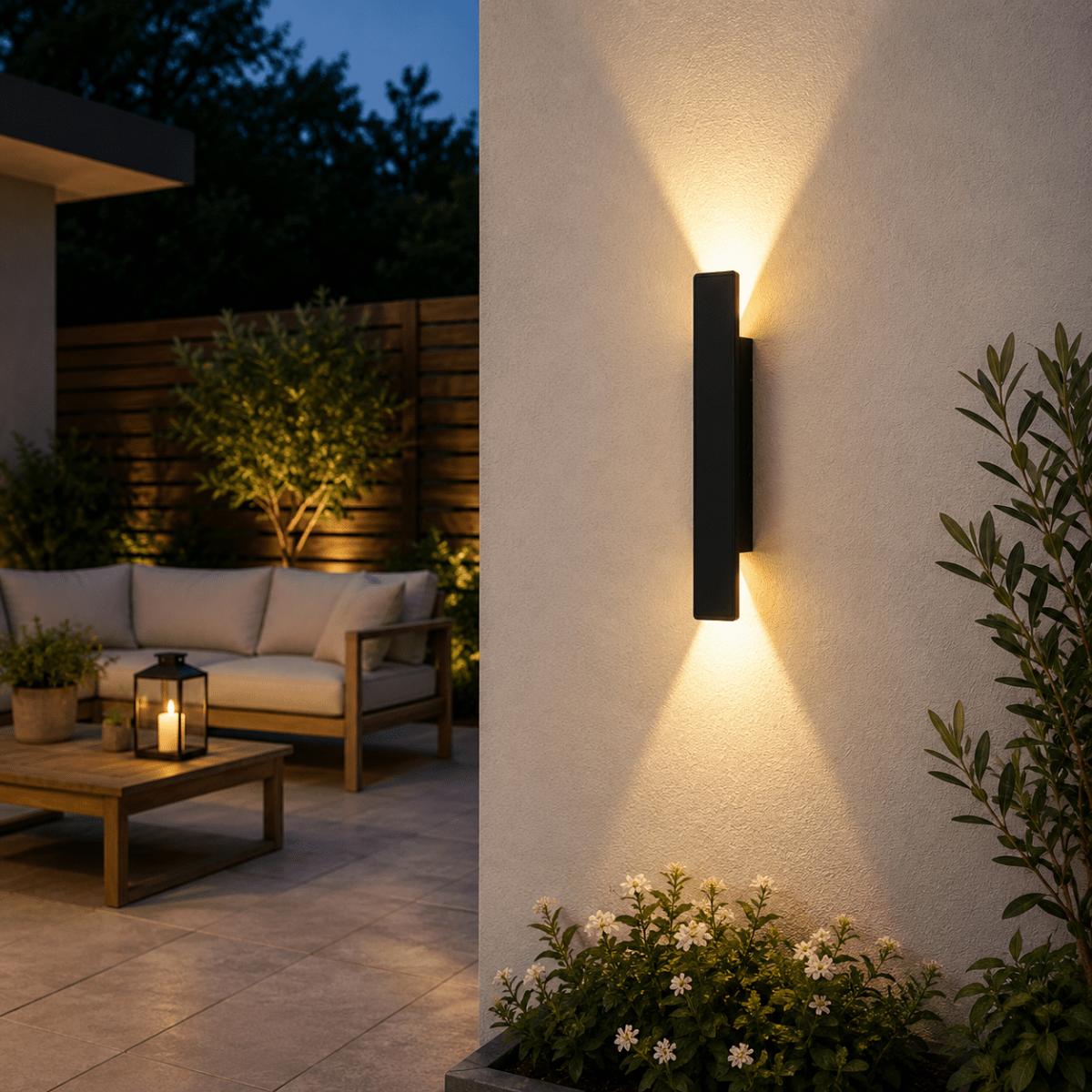 LED Wall Lights Indoor, Outdoor Wall Light for Garden, Exterior Wall Light, Hallway Light and Outdoor Lighting_03