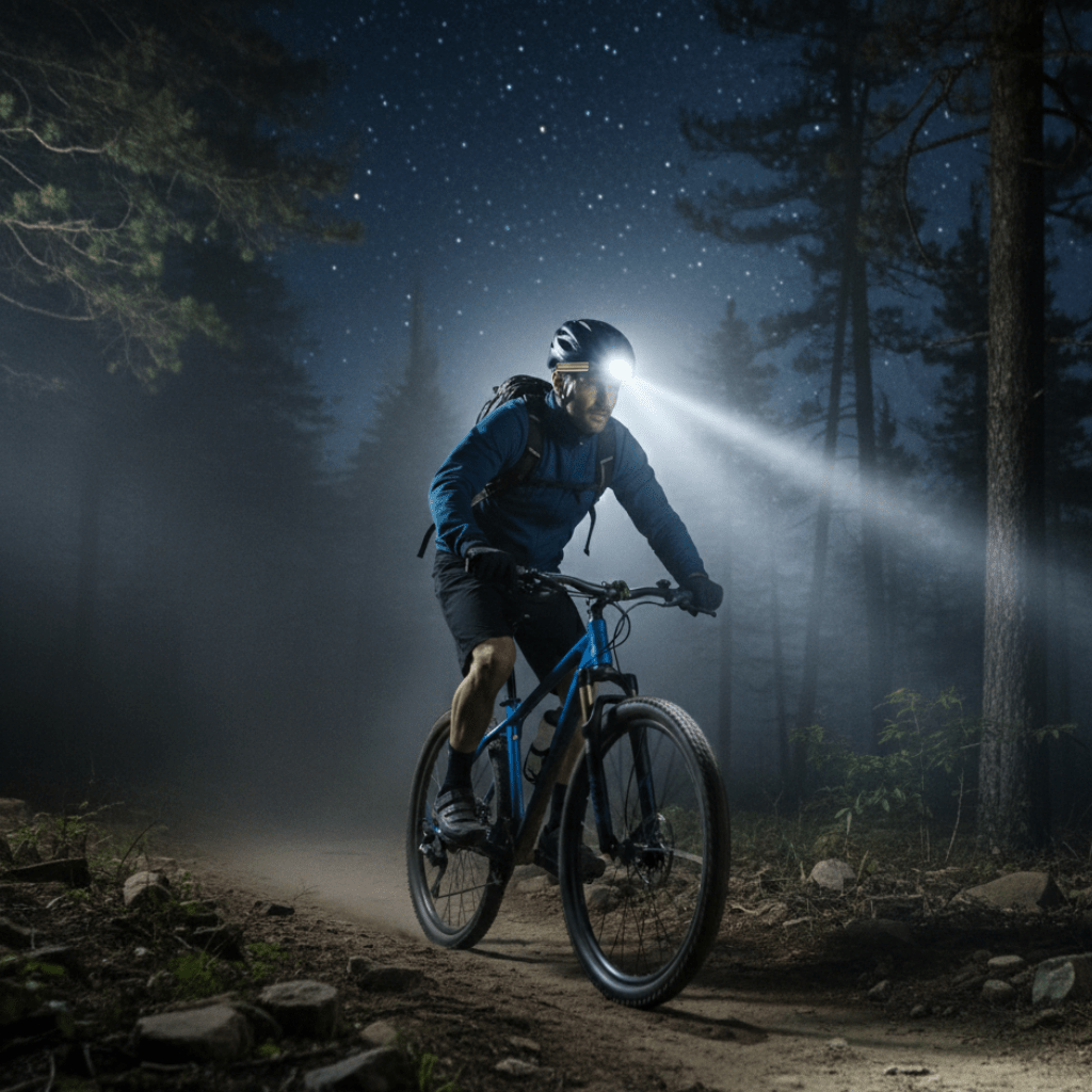 Rechargeable Head Torch with 500 Lumens