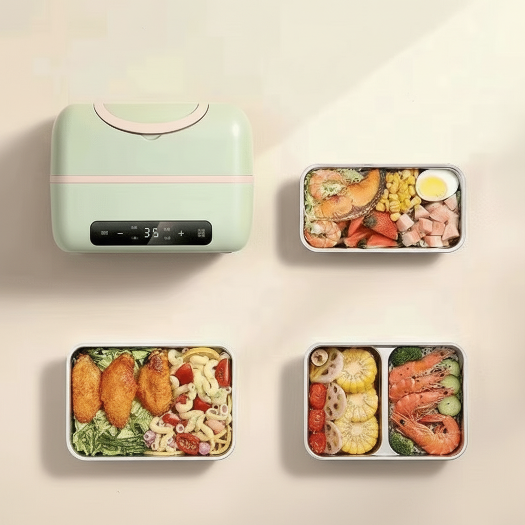 Heated Lunch Box for Work, Electric Lunch Box for Car and Home – image 6