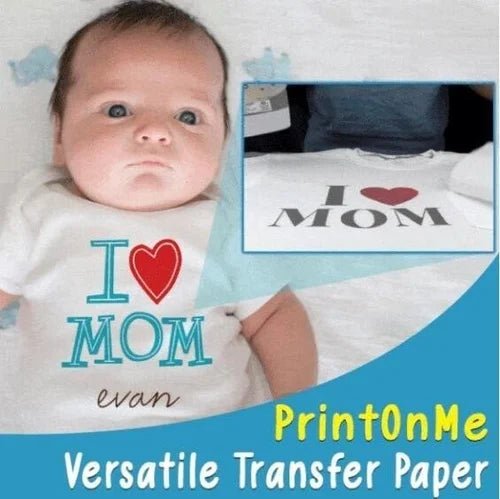 Iron On Transfer Paper for Inkjet Printer, Heat Transfer Paper for Light and Dark Fabrics – image 6