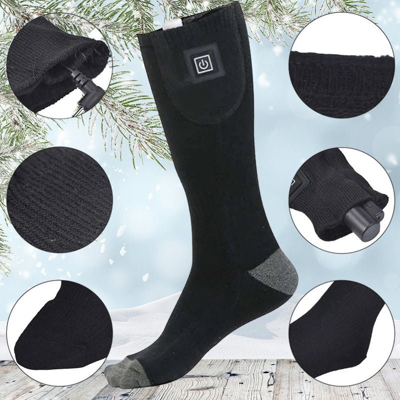 Heated Socks Rechargeable, Electric Heated Socks with Adjustable Heat – image 6