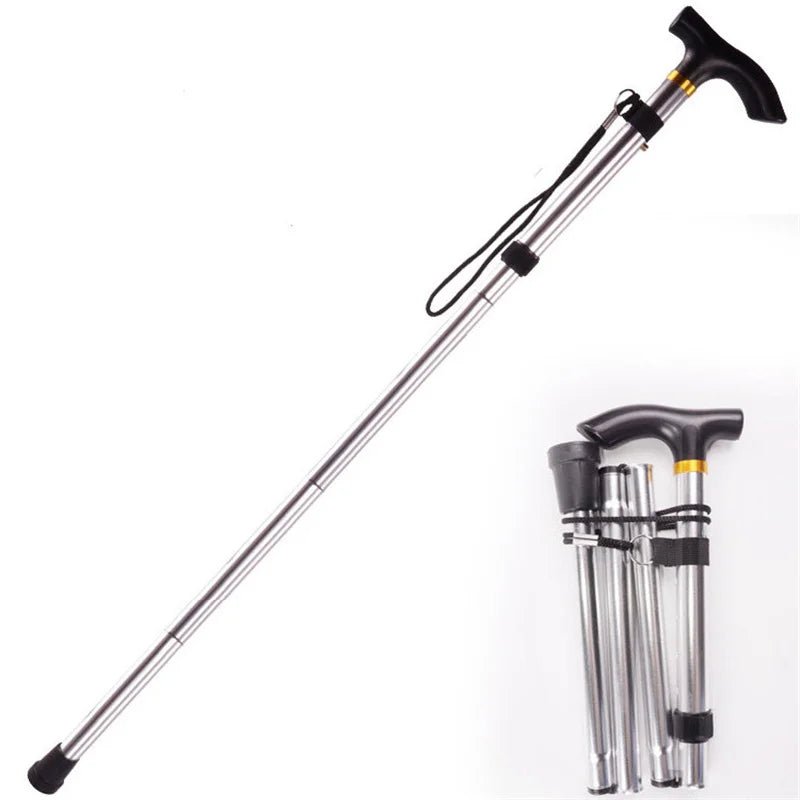 Compact Telescopic Hiking Stick, Walking Cane with Ergonomic Handle – image 9