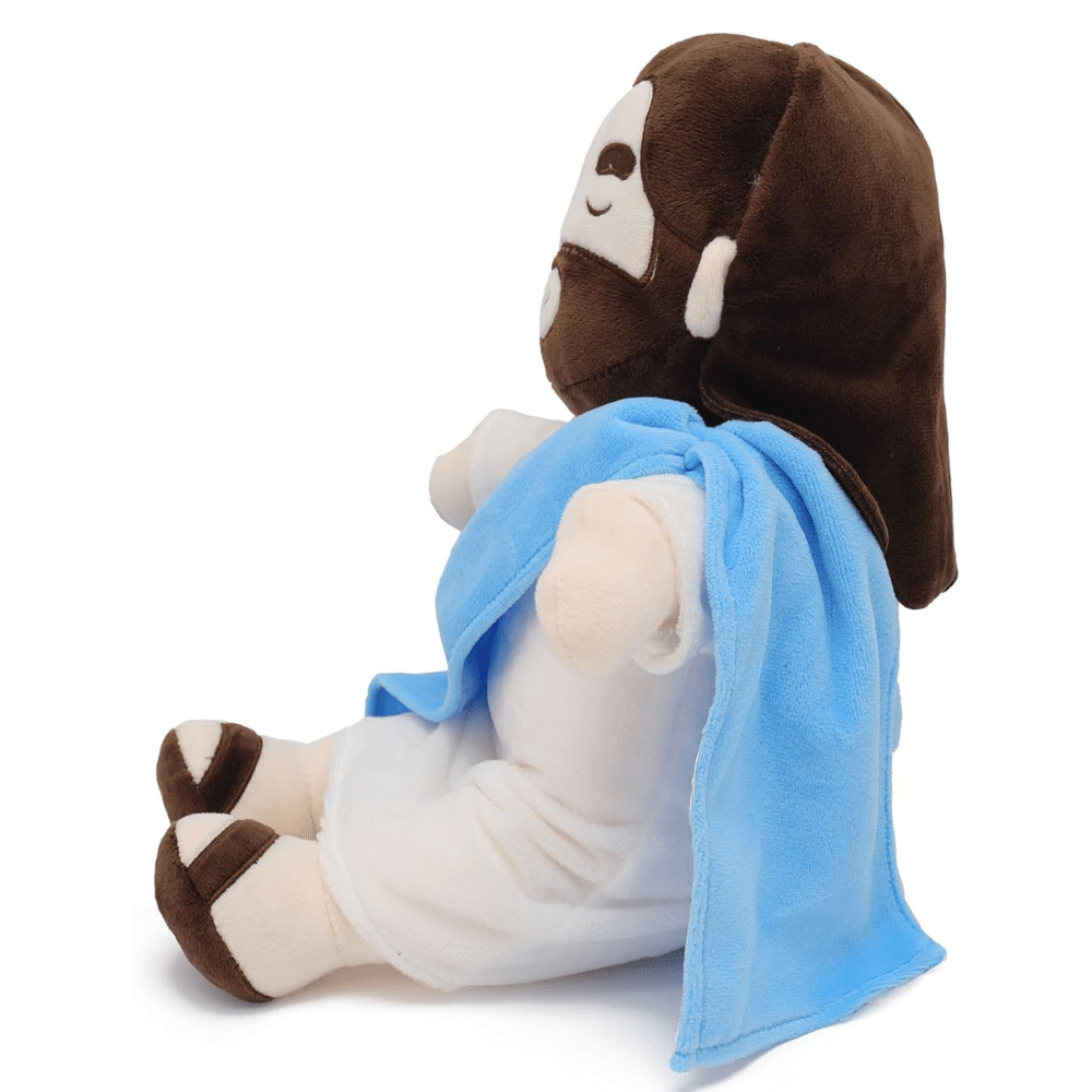 Jesus Soft Toy with Breathing Motion, Sleep Companion Plush Toy, Cuddly Toy for Kids and Adults, Christian Gift_04