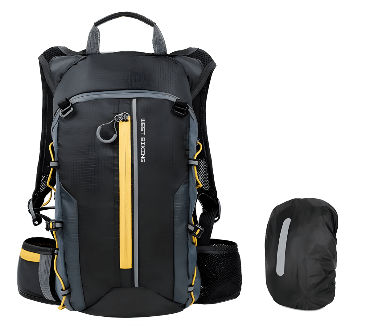Waterproof Hiking Backpack, Small Bike Backpack with Rain Cover – image 11