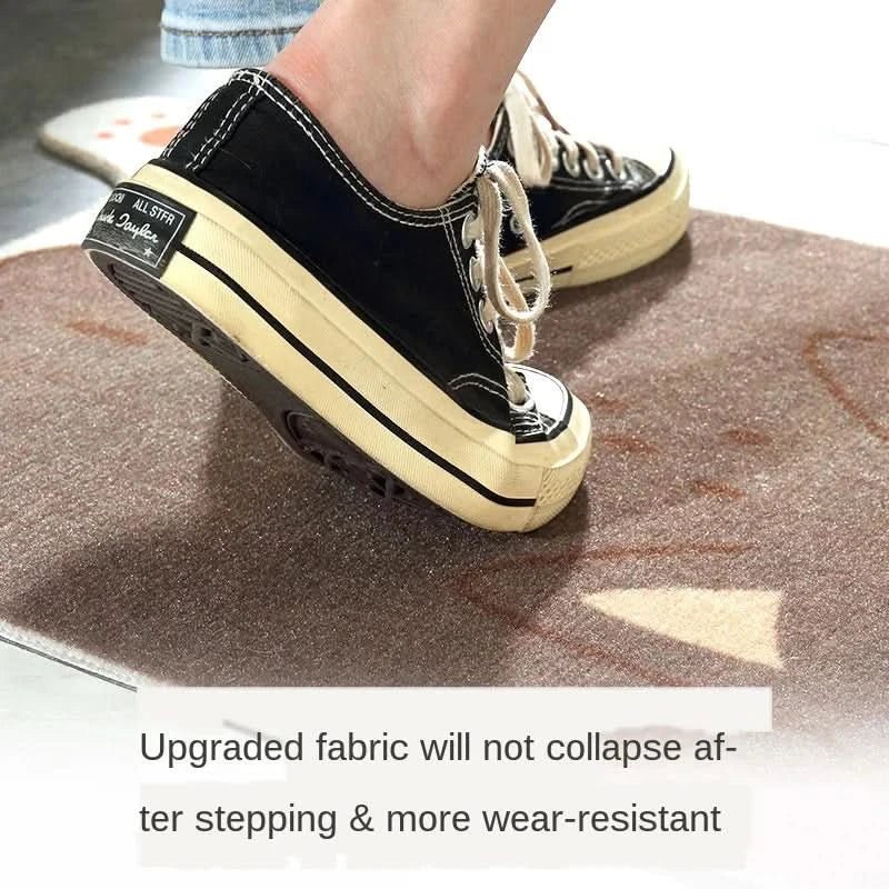 Non Slip Bath Mat with Cute Animal Design, Kids Rug for Bedroom and Hallway – image 6