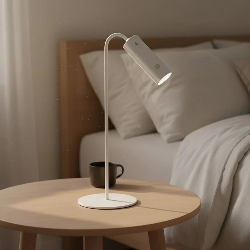 LED Desk Lamp, Battery Lamp for Reading and Studying, Cordless Study Lamp in Aluminium with USB Cable_04