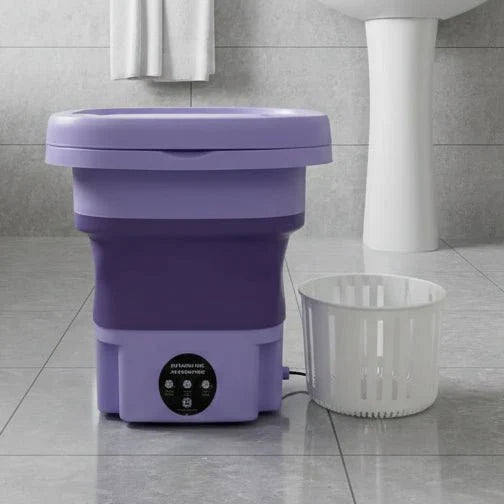 Portable Washing Machines, Mini Washing Machine for Baby Clothes, Small Washing Machine with USB and AC Power