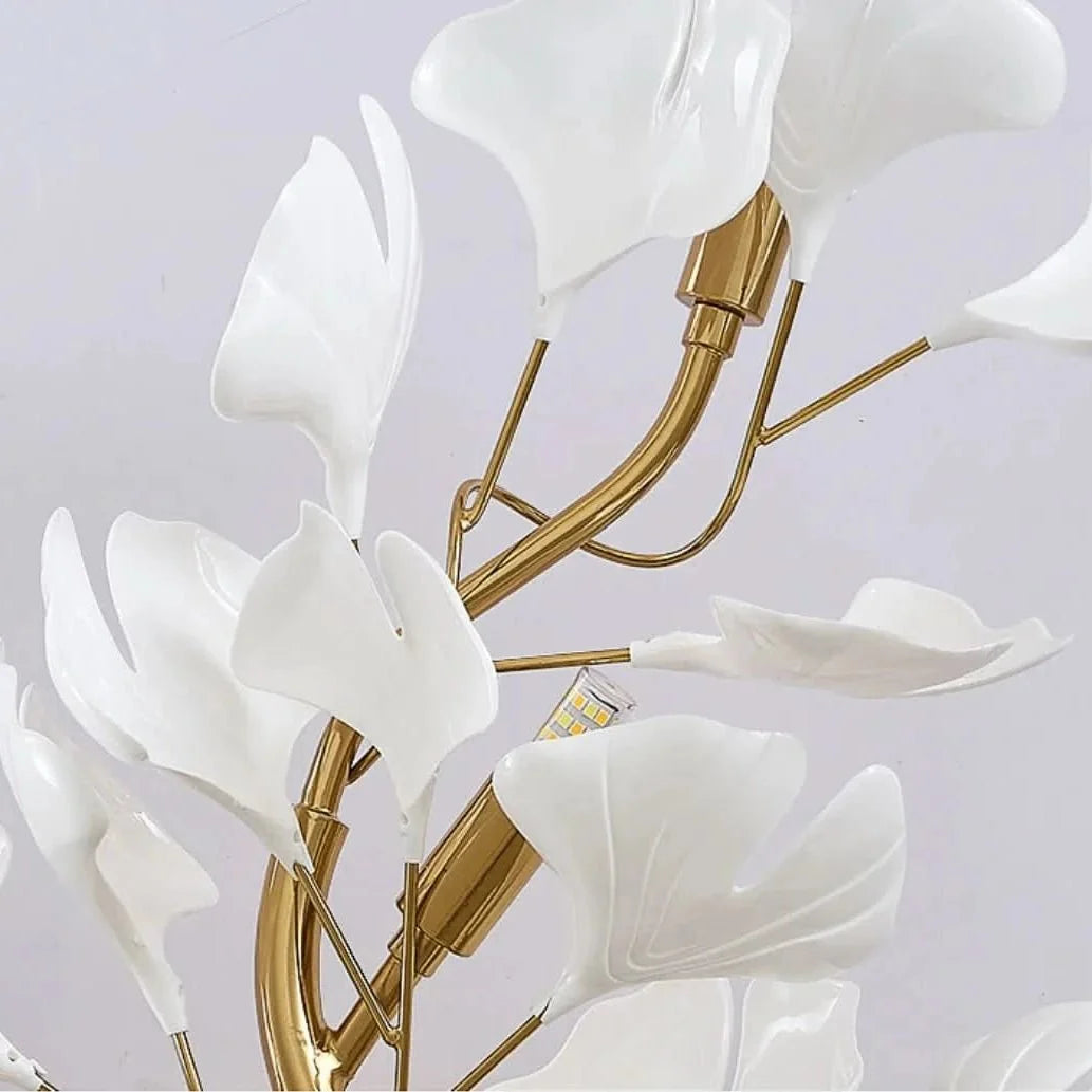 Indoor Wall Lights, Modern LED Wall Sconce with Ginkgo Leaf Design, Living Room Wall Light for Bedroom and Hallway_03