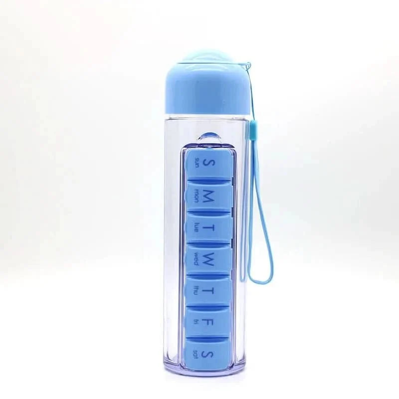 7 Day Pill Organiser with Water Bottle – image 4