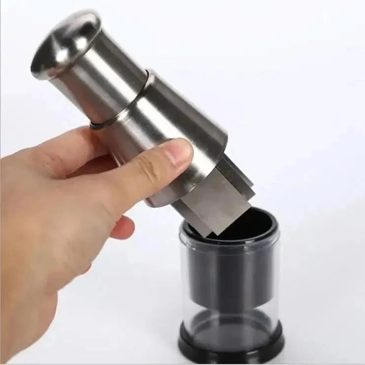Garlic Presses, Garlic Squeezer, Stainless Steel Garlic Crusher with Integrated Grinder for Kitchen_10