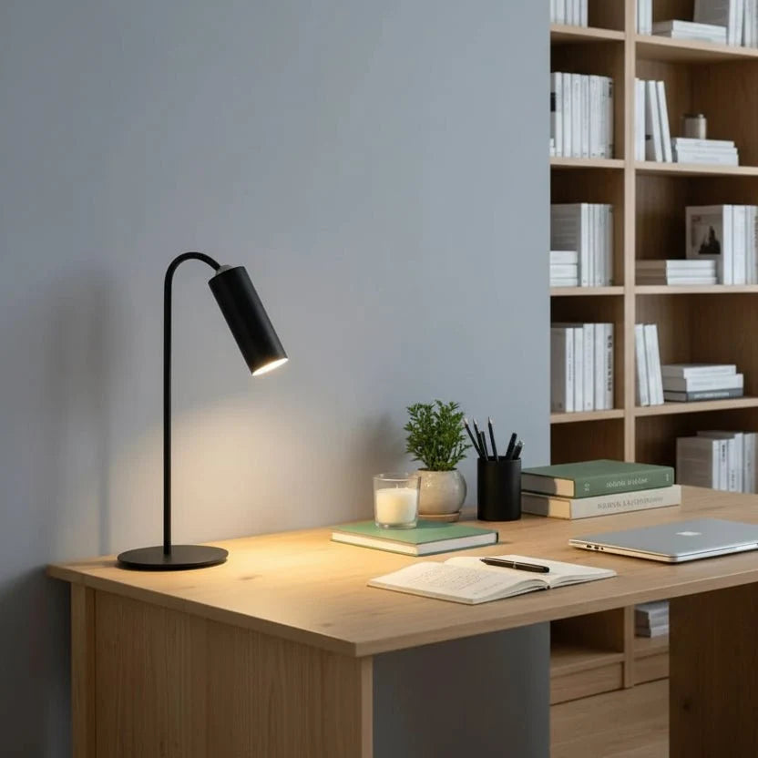 LED Desk Lamp, Battery Lamp for Reading and Studying, Cordless Study Lamp in Aluminium with USB Cable_01