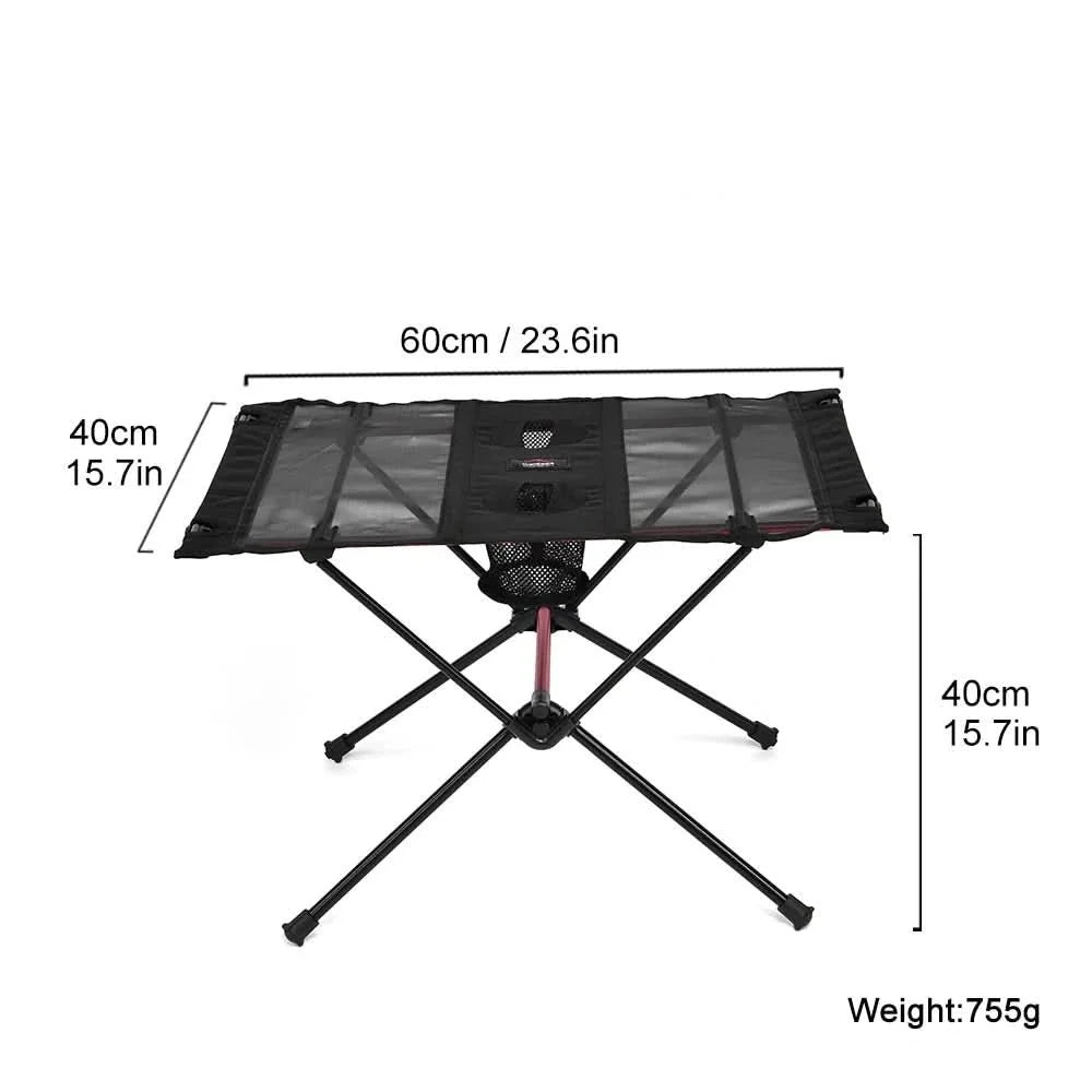 Folding Tables, Aluminium Camping Table 2.5 kg, Folding Picnic Table for Garden and Fishing, Camping Accessories_05
