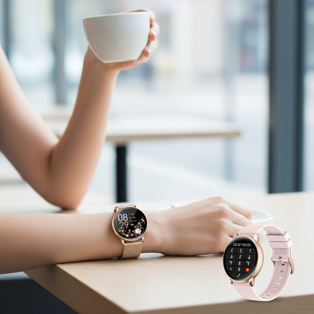 Health Monitor | Fitness Tracker Smartwatch with Heart Rate & Sleep Tracking | Stylish Design for Active Lifestyles 0