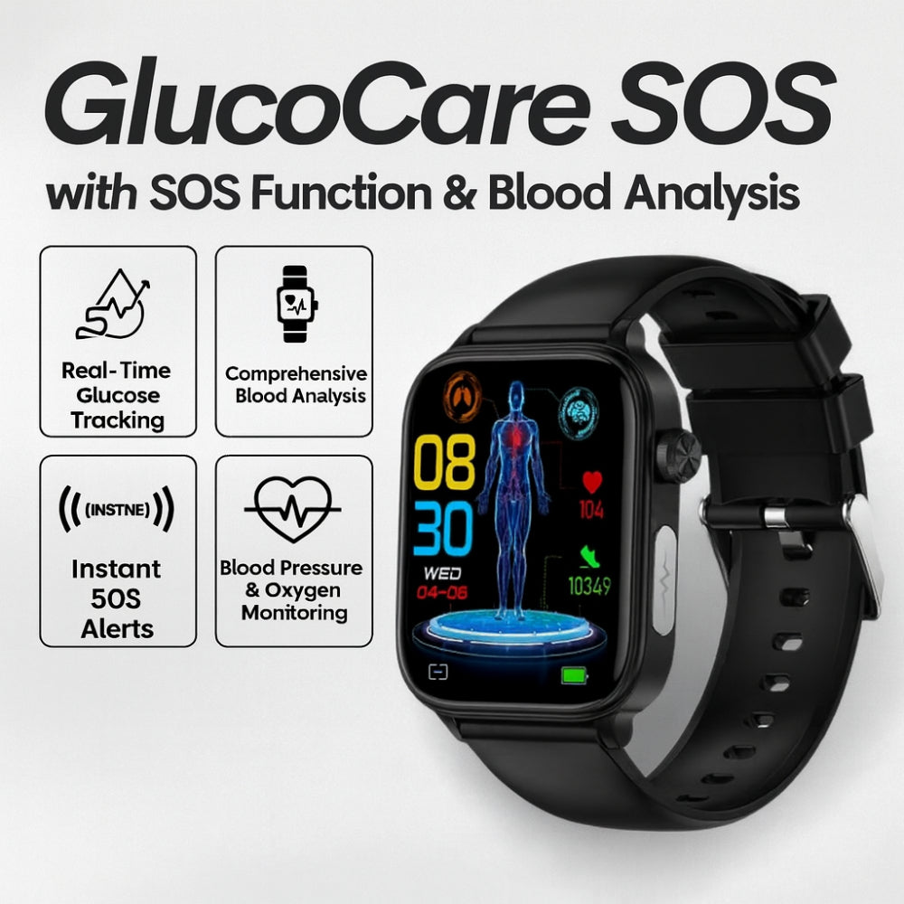 Health Monitoring Smartwatch | GPS Alert Wristband with SOS Function | Real-Time Tracking for Safety 6