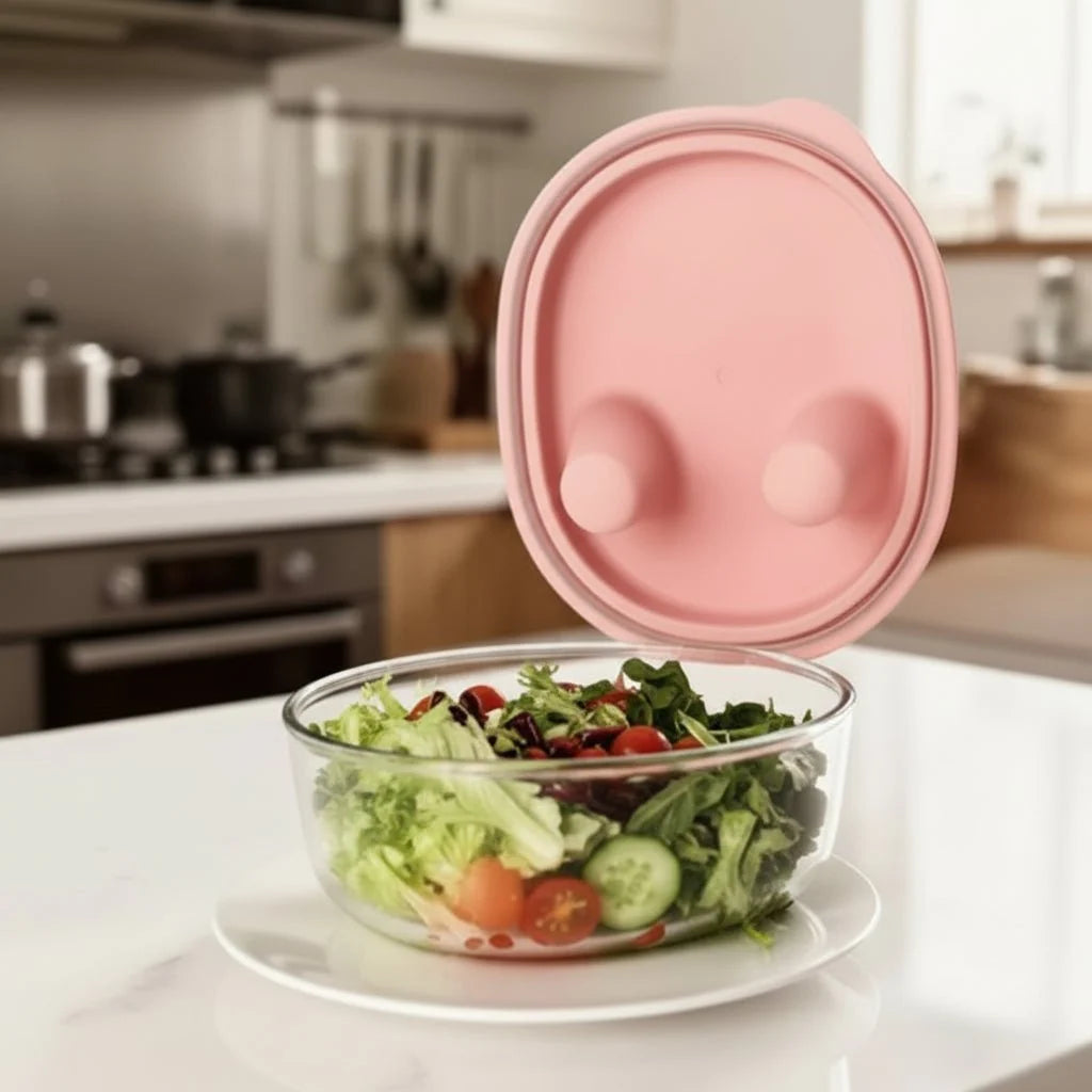 Leak Proof Food Storage Container, Small Lunch Box for Travel, Snack Box and Fruit Box for On the Go