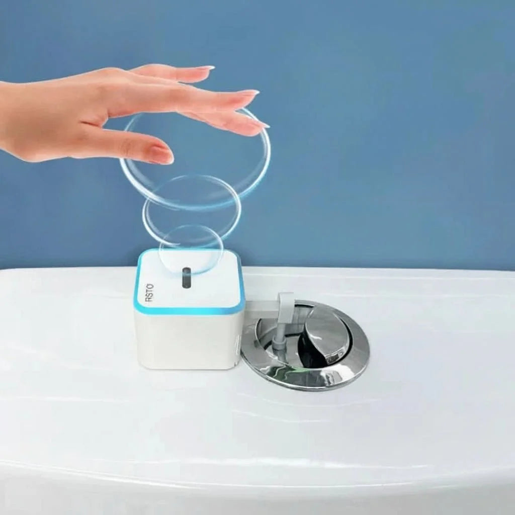Touchless Toilet Flush Sensor, Automatic Toilet Flush with Dual Flush and USB-C Charging, Bathroom Accessories for Home_04