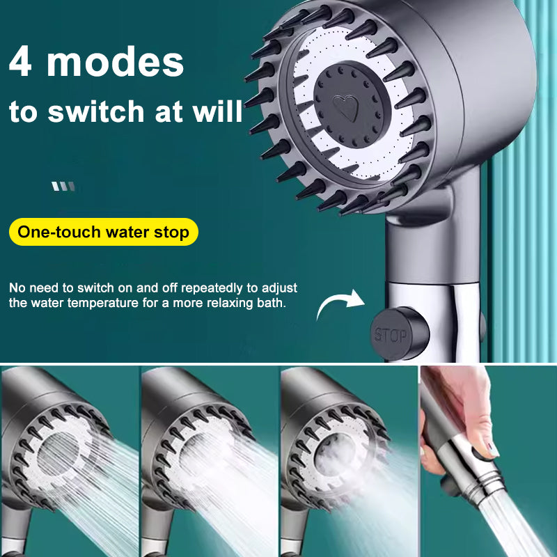 High-Pressure Shower Head with Nine-Layer Filtration | Eco-Friendly Design for Spa-Like Experience 7