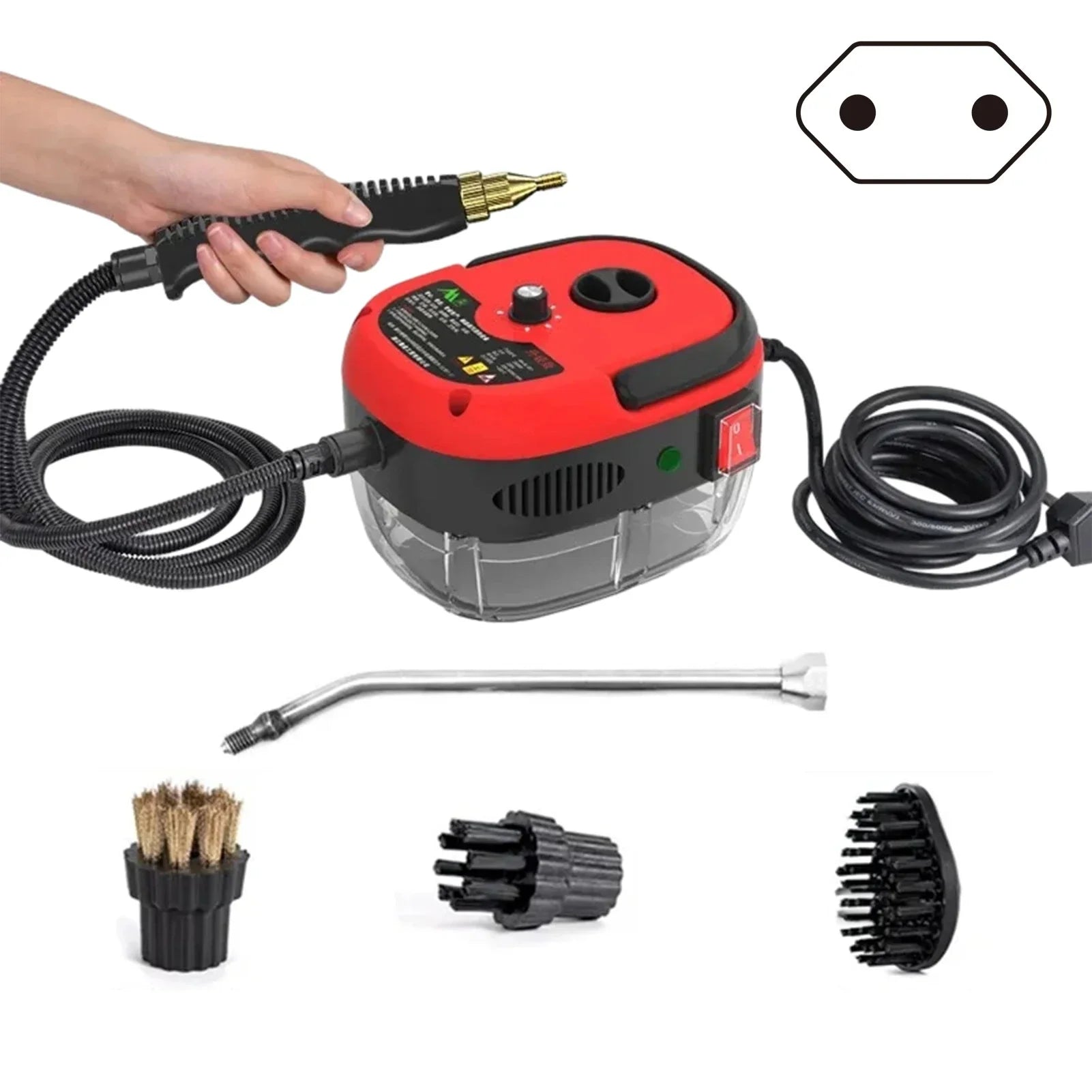 High-Pressure Steam Cleaner with 2500W Power & 6 Settings | Eco-Friendly Cleaning for Home 9