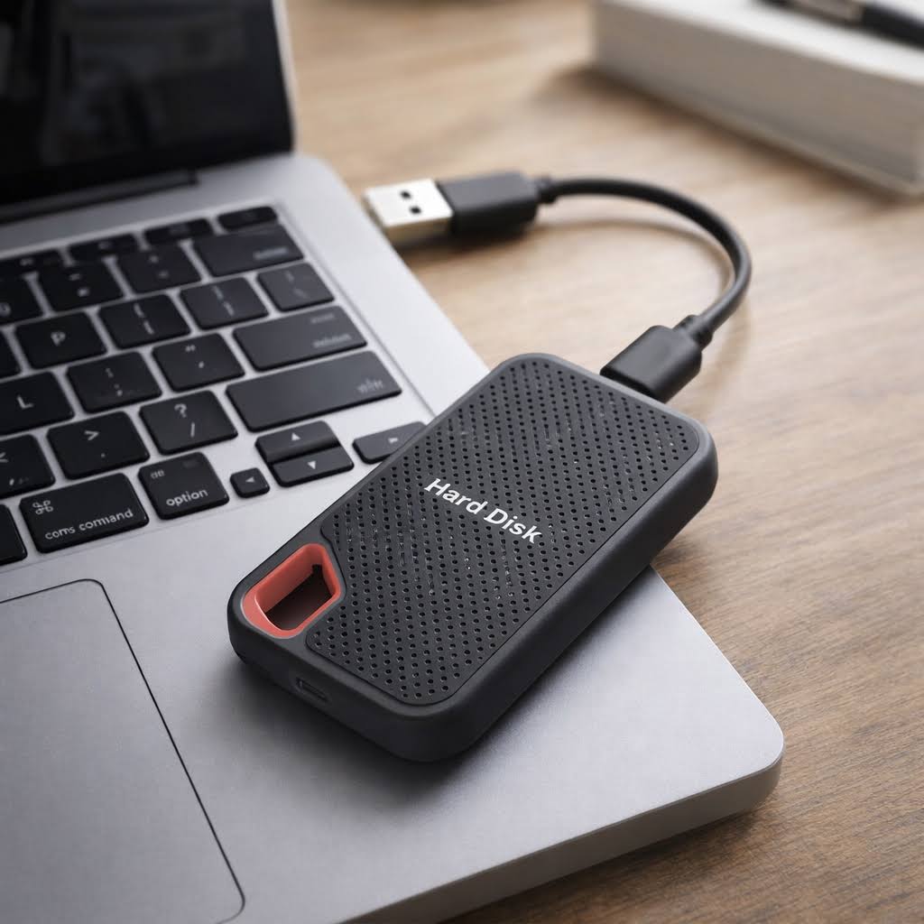 High-Speed Portable SSD External Hard Drive with Massive Storage Capacity | Ideal for Secure File Transfer 1