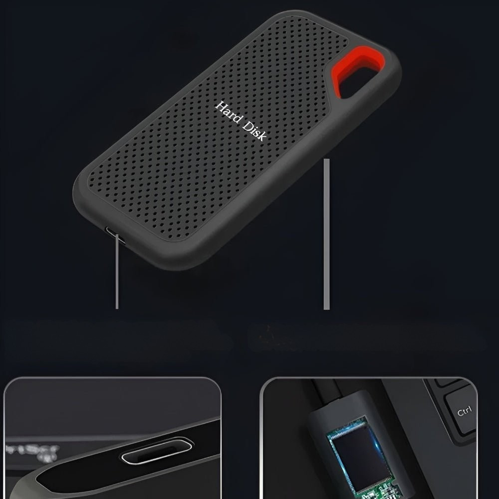 High-Speed Portable SSD External Hard Drive with Massive Storage Capacity | Ideal for Secure File Transfer 6