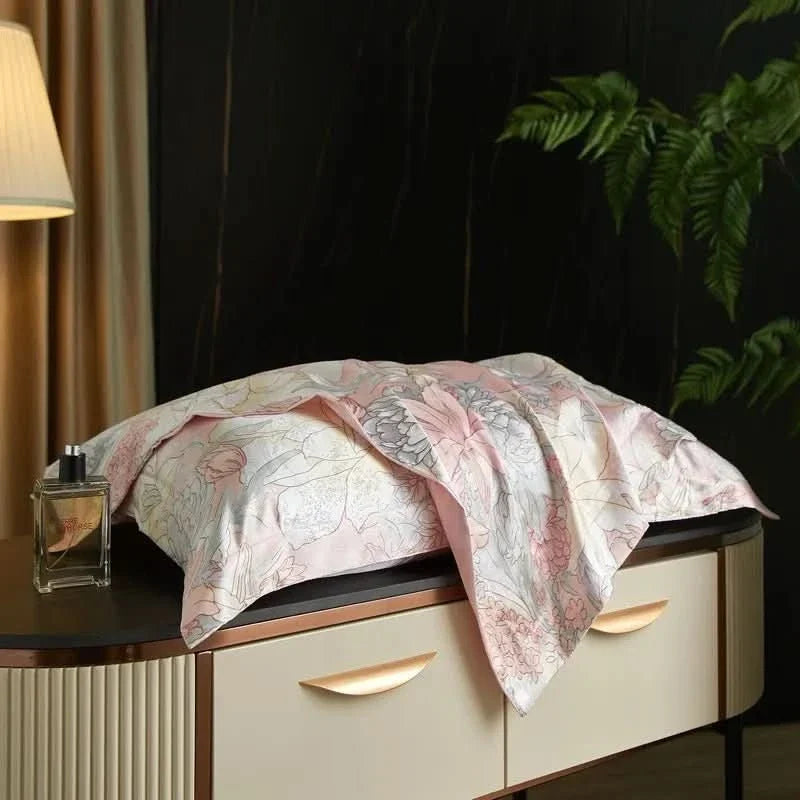 Silk Pillowcases Set of 2, Mulberry Silk Pillowcase with Hidden Zip, Silk Pillow Case 48 x 74 cm for Bed Linen_10