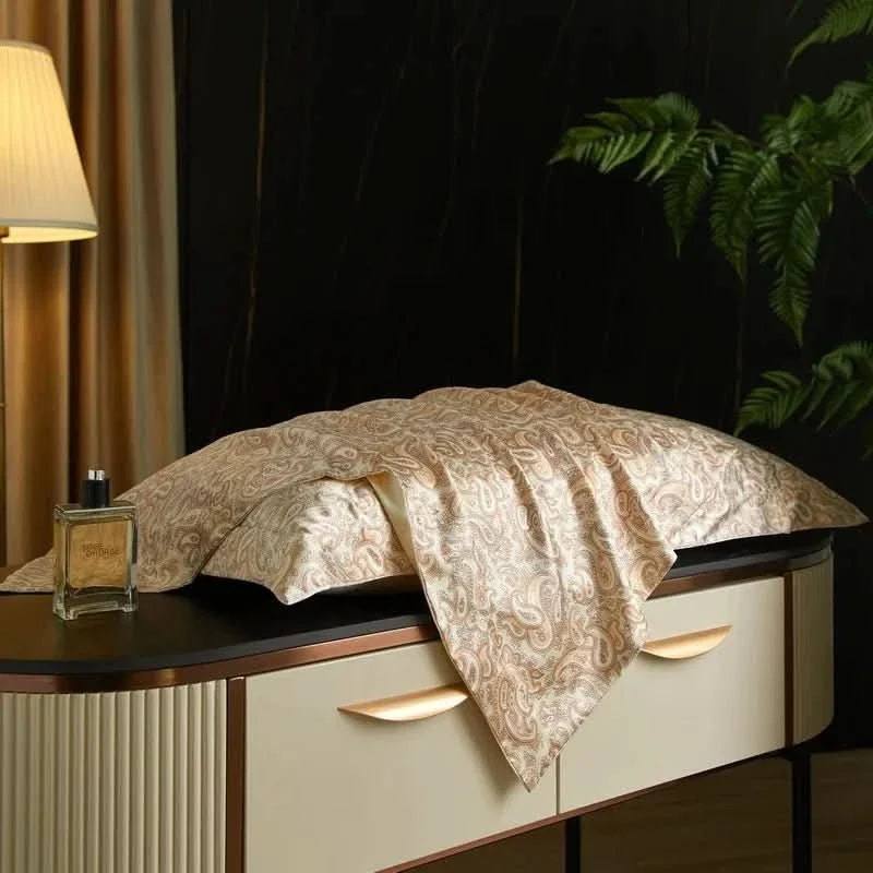 Silk Pillowcases Set of 2, Mulberry Silk Pillowcase with Hidden Zip, Silk Pillow Case 48 x 74 cm for Bed Linen_23