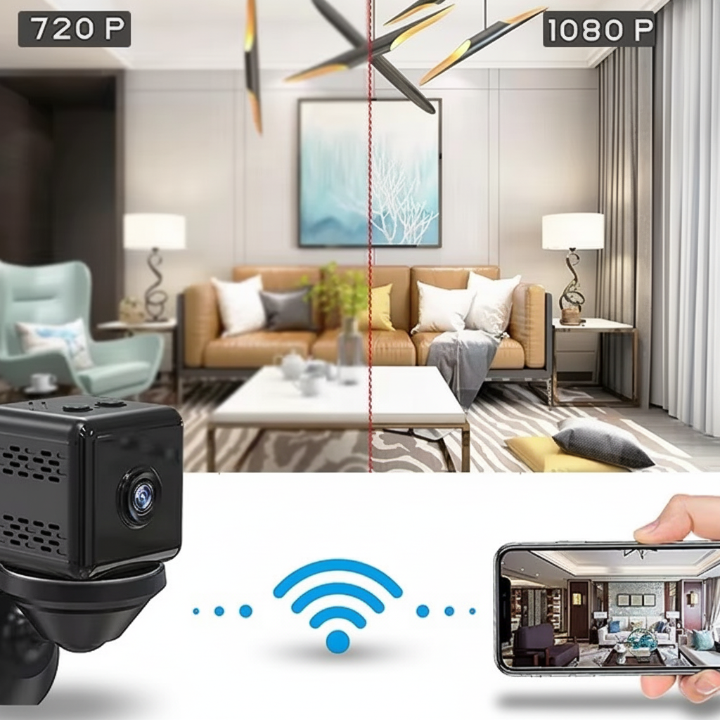 HomeGuard | Wireless Security Camera with 1080p HD Video & Motion Detection | Indoor & Outdoor Monitoring 5