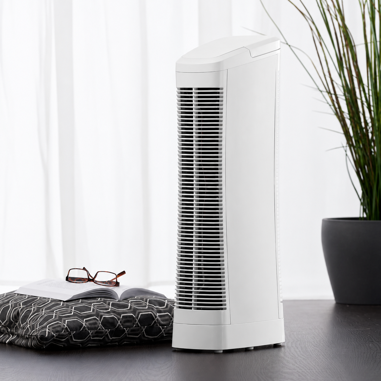 Home Air Purifier | Ionic Air Cleaner with 9 Adjustable Fan Speeds | Quiet Operation for Fresh Indoor Air