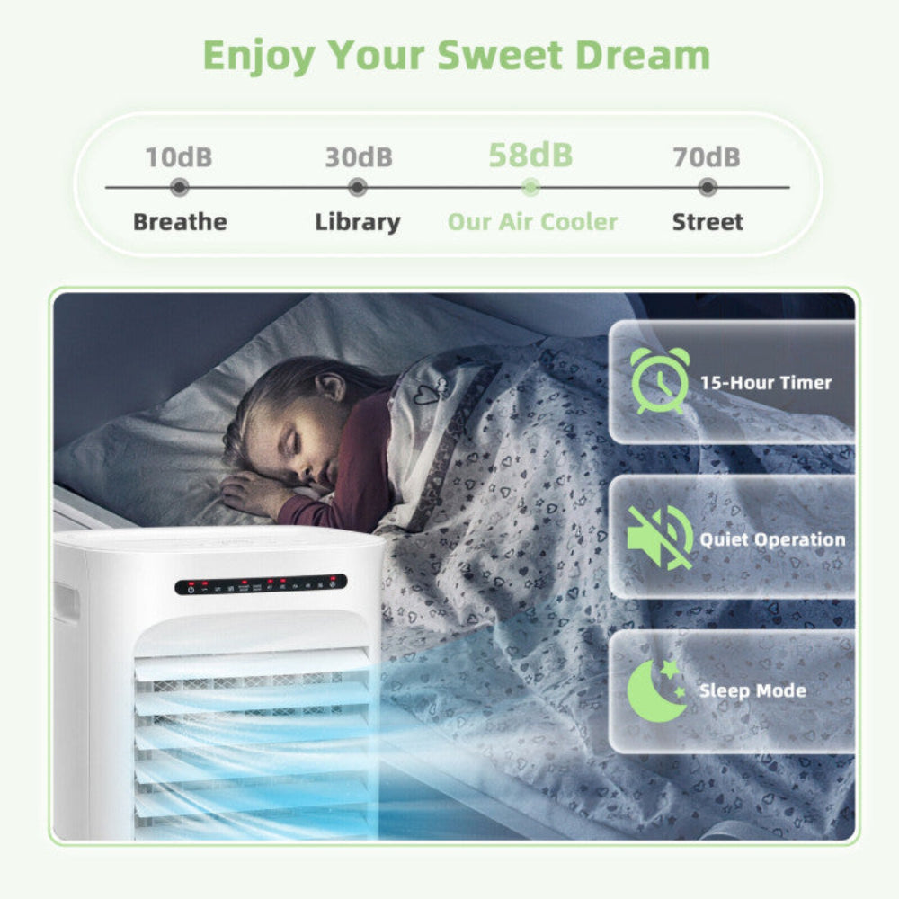 Home Breeze | Portable Air Conditioner with 4-in-1 Functionality | Adjustable Airflow for Ultimate Comfort 2