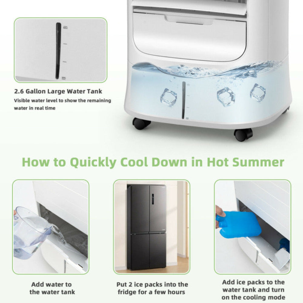 Home Breeze | Portable Air Conditioner with 4-in-1 Functionality | Adjustable Airflow for Ultimate Comfort 6