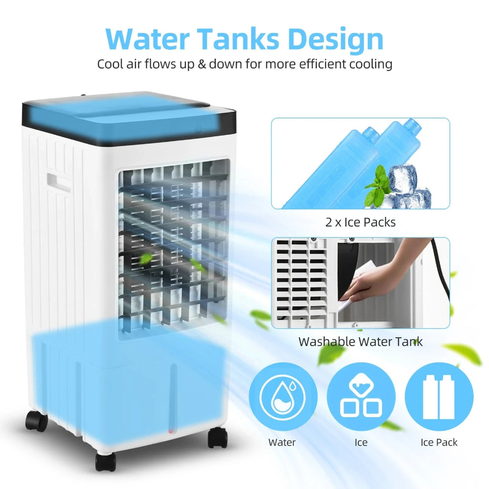 Home Breeze | Portable Air Conditioner with Evaporative Technology | Efficient Cooling for Home and Office 2