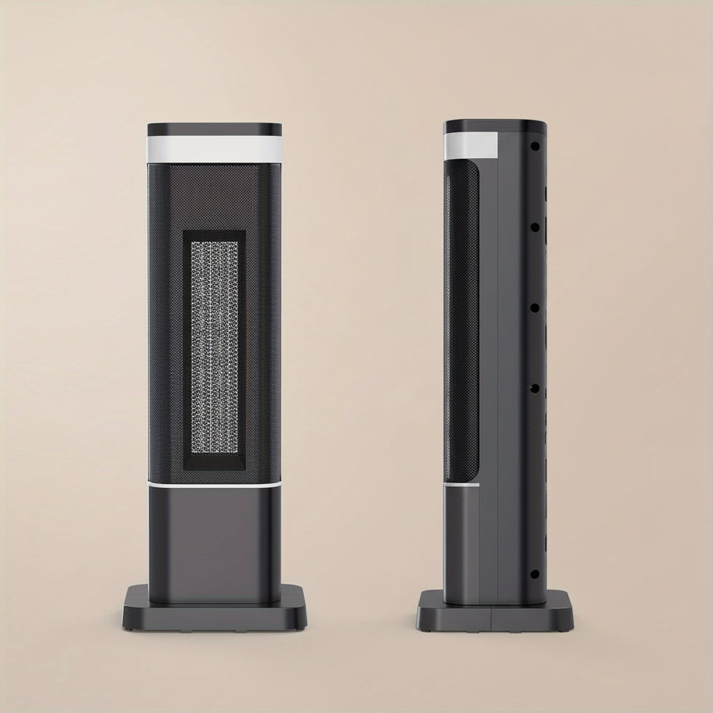 Home Comfort | Portable Electric Space Heater with Remote Control | Fast Heating for Small Rooms