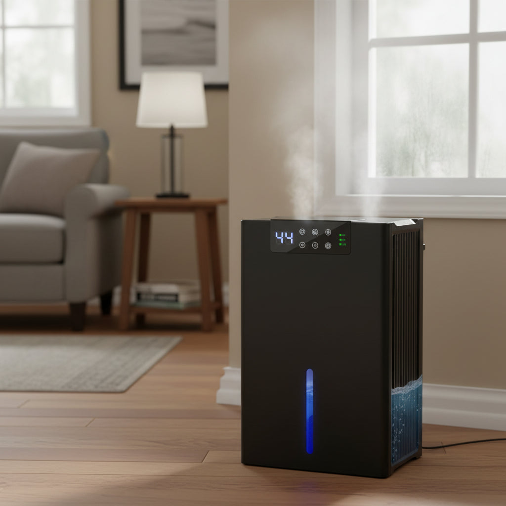 Home Compact Dehumidifier with Quiet Operation & Digital Control | Ideal for Basements and Bedrooms 3