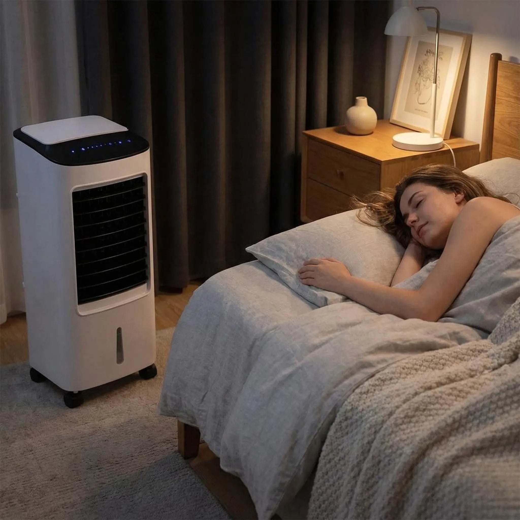 Indoor Portable AC Unit with Energy Efficiency & Quiet Operation | Versatile Cooling for Home & Office