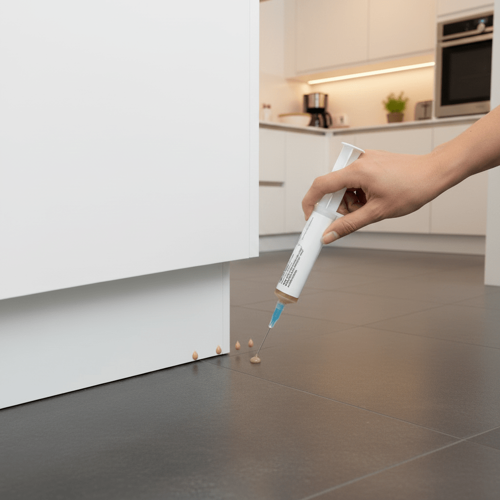 Cockroach Killer Gel, Cockroach Gel Bait Syringe 30 g, Indoor Insect Killer and Insecticide for Kitchen and Bathroom