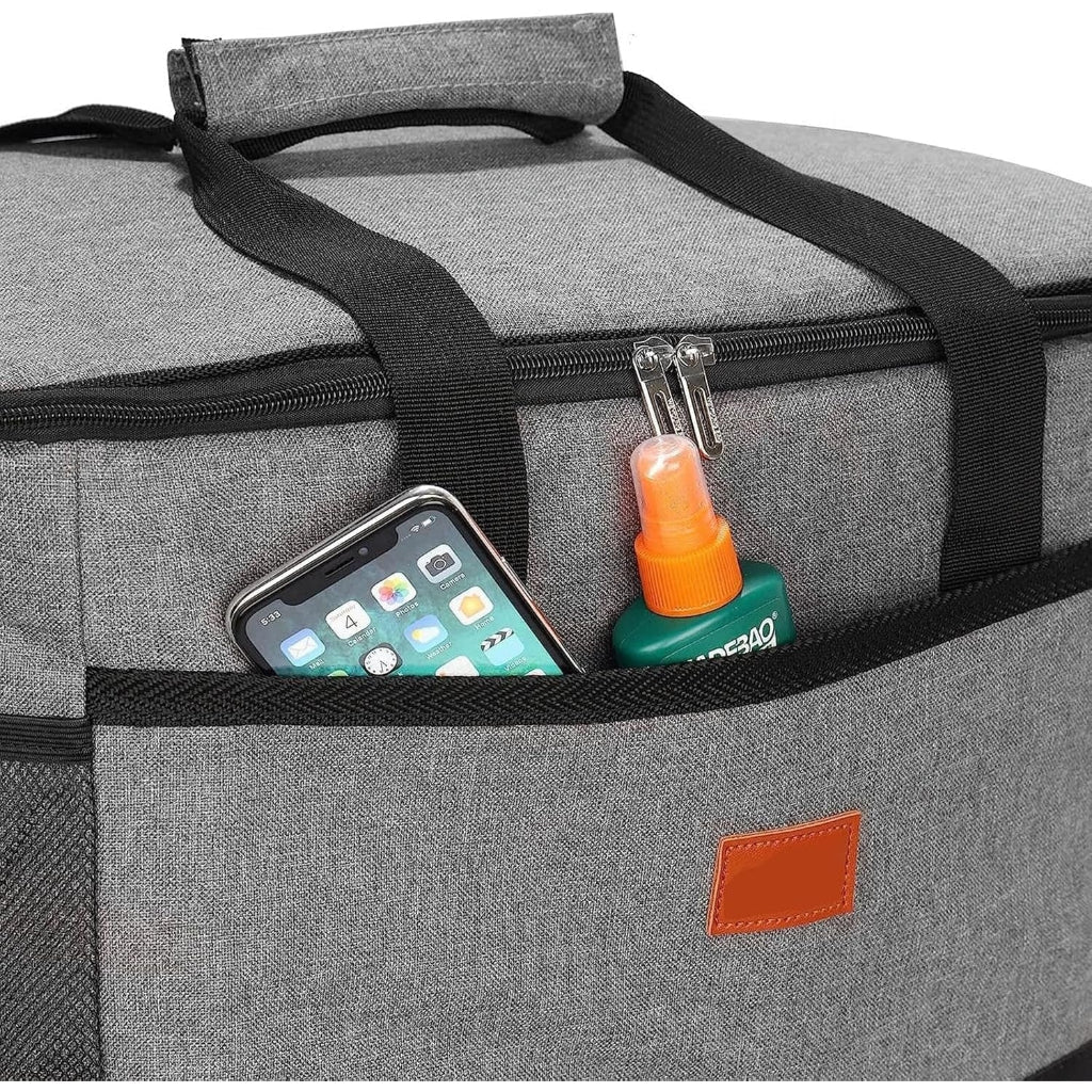 Insulated Cooler Bag | Portable Zippered Design with Waterproof Lining | Perfect for Picnics and Travel 2
