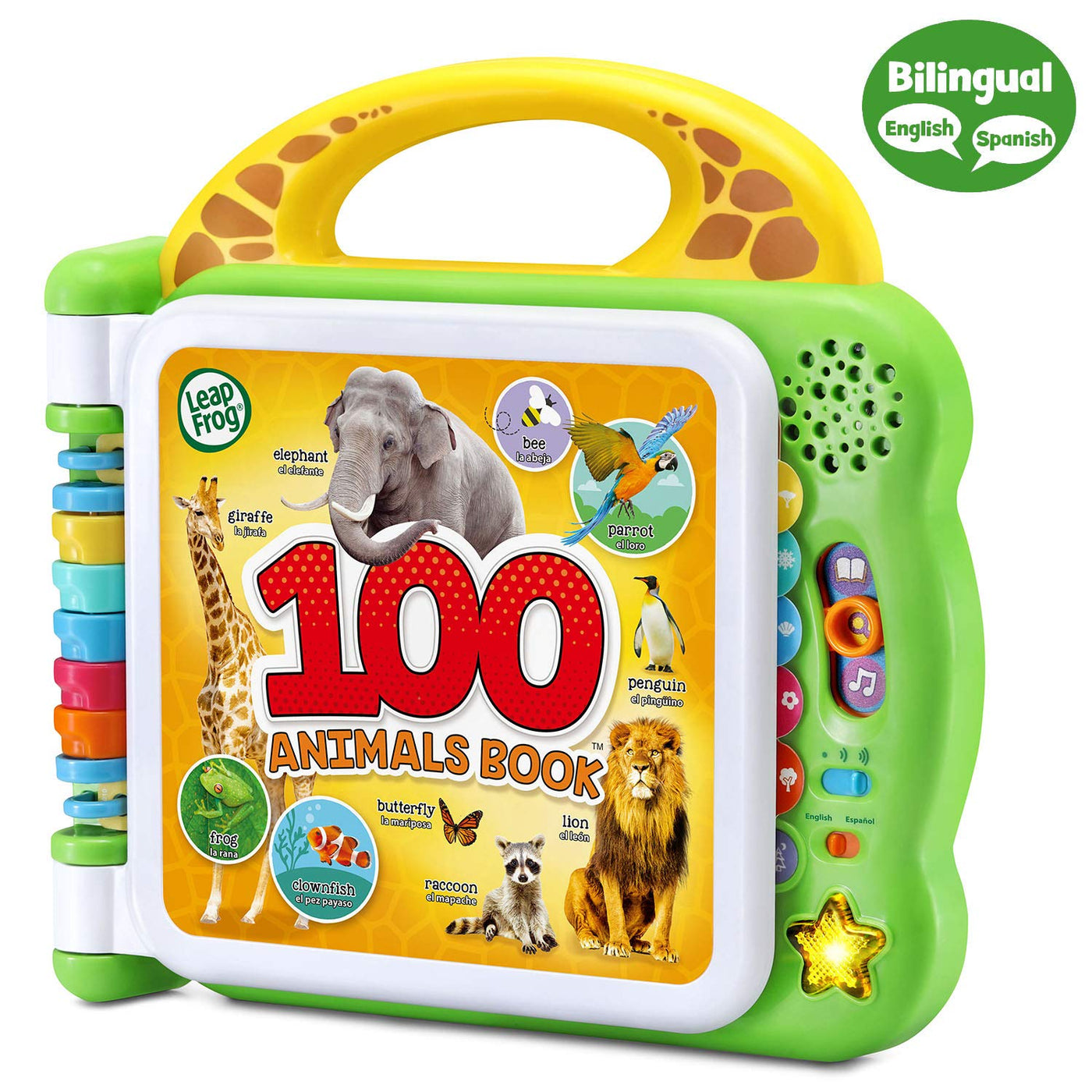 Interactive Animal Sounds Book | Colorful Illustrations with Bilingual Learning | Fun Early Education for Kids 5