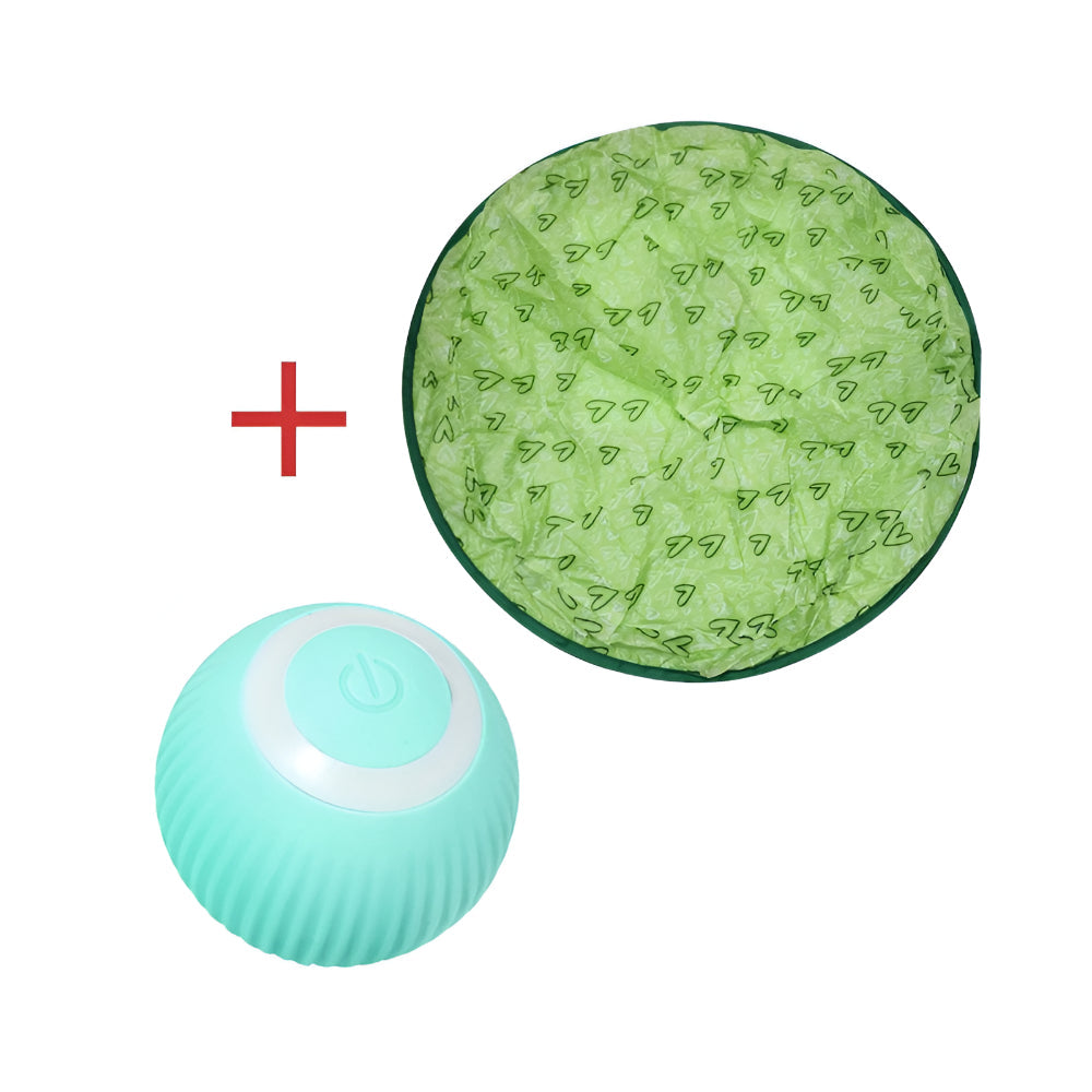 Interactive Cat Toy Play Mat with Chase Ball for Active Playtime 4