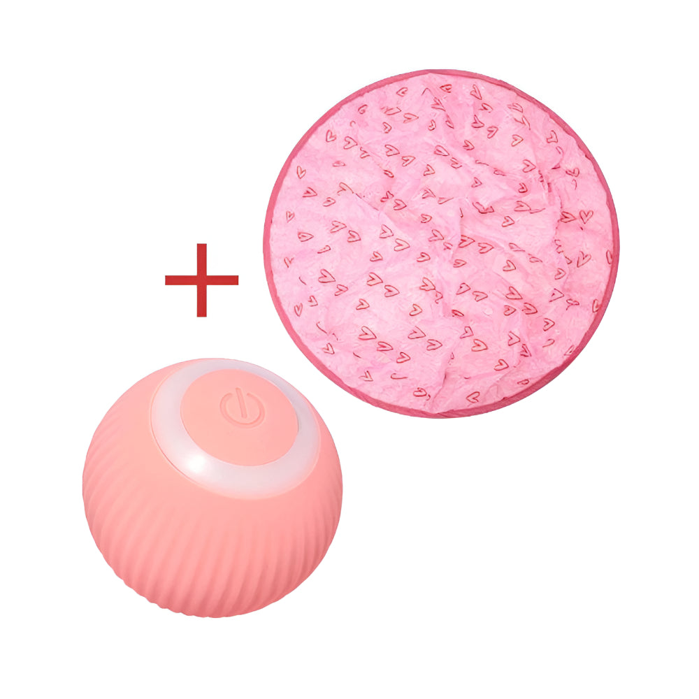 Interactive Cat Toy Play Mat with Chase Ball for Active Playtime 5