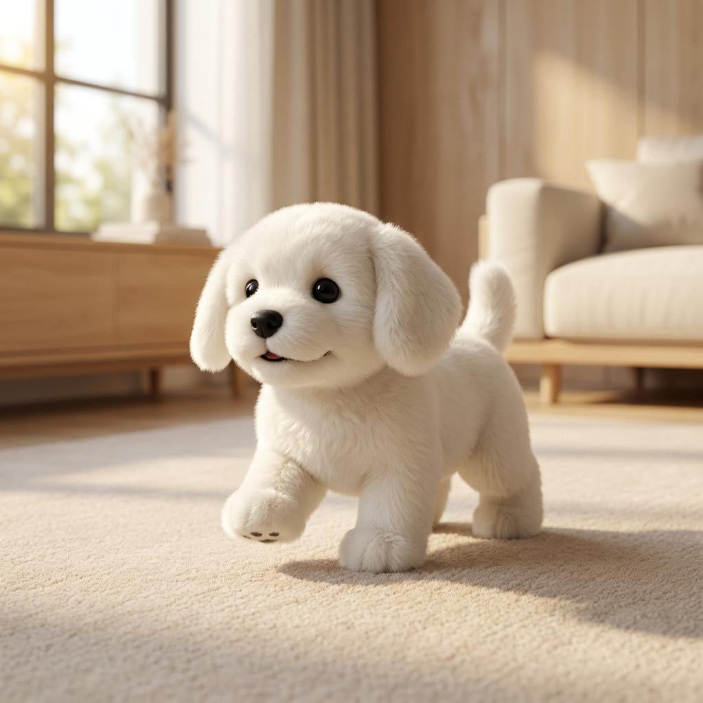 Interactive Plush Dog Toy | Realistic Moving Puppy with Touch Response | Engaging Companion for Kids 5
