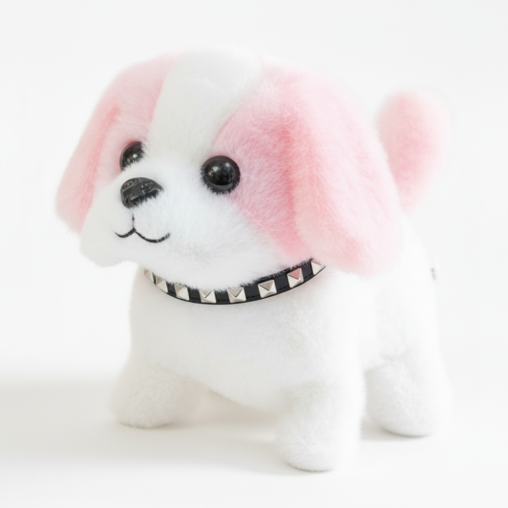 Interactive Plush Puppy Robot Dog Toy with Walking & Barking Action for Imaginative Play 6