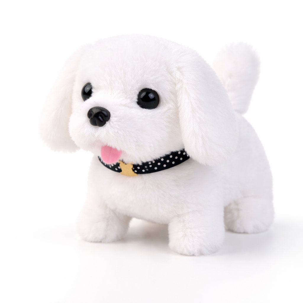 Interactive Plush Puppy Toy | Realistic Walking Robot Dog with Barking Sounds | Engaging Indoor Play for Kids